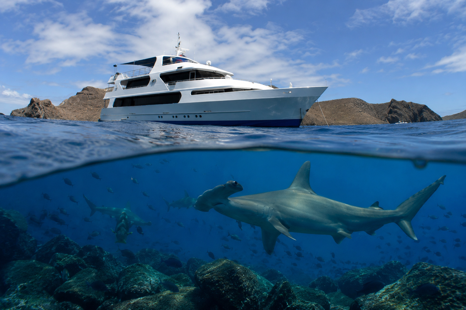 Galápagos Expedition 2028 – Crociera Subacquea Full Charter